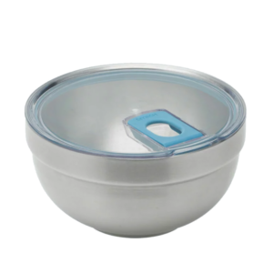 sainless steel double wall bowl 600ml